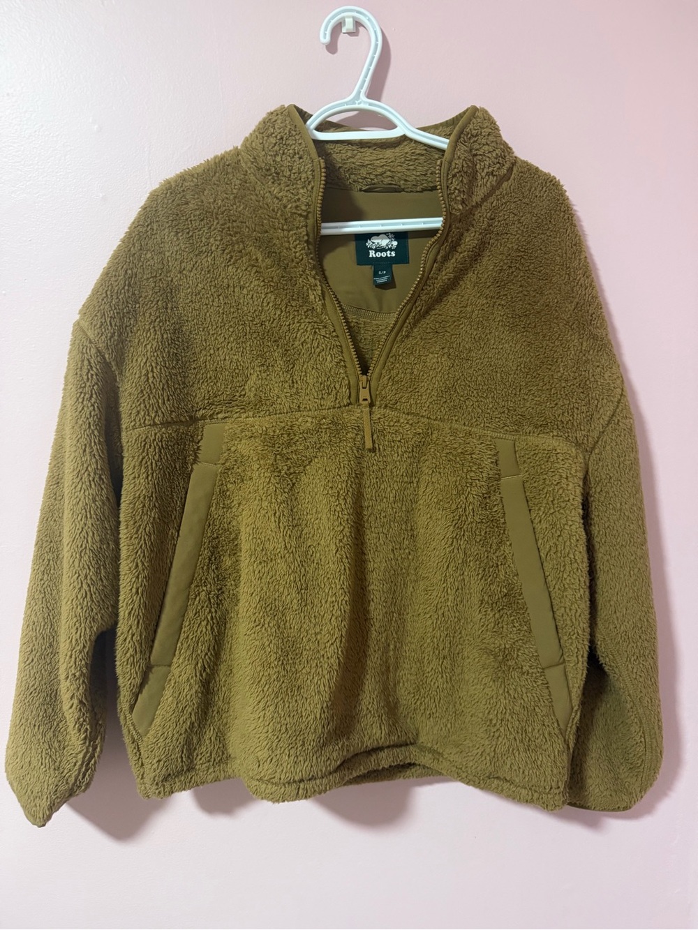 Roots Sherpa Half Zip Pullover